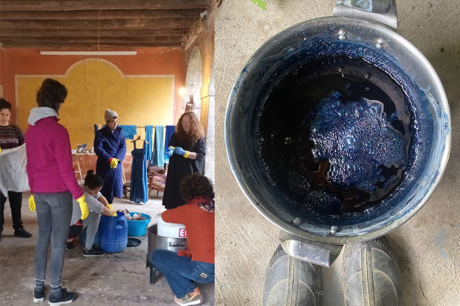 Taller de tinte natural